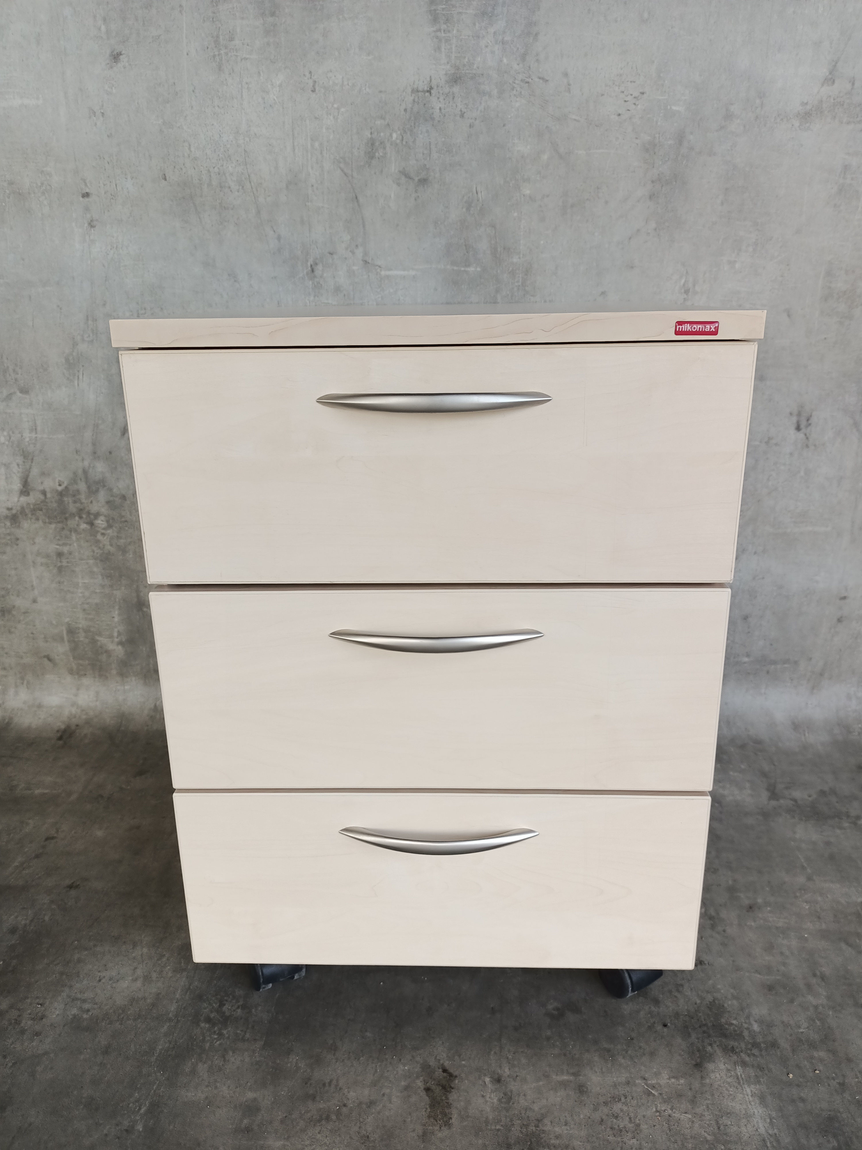 Kontener Mikomax mobilny podbiurkowy 3 szuflady