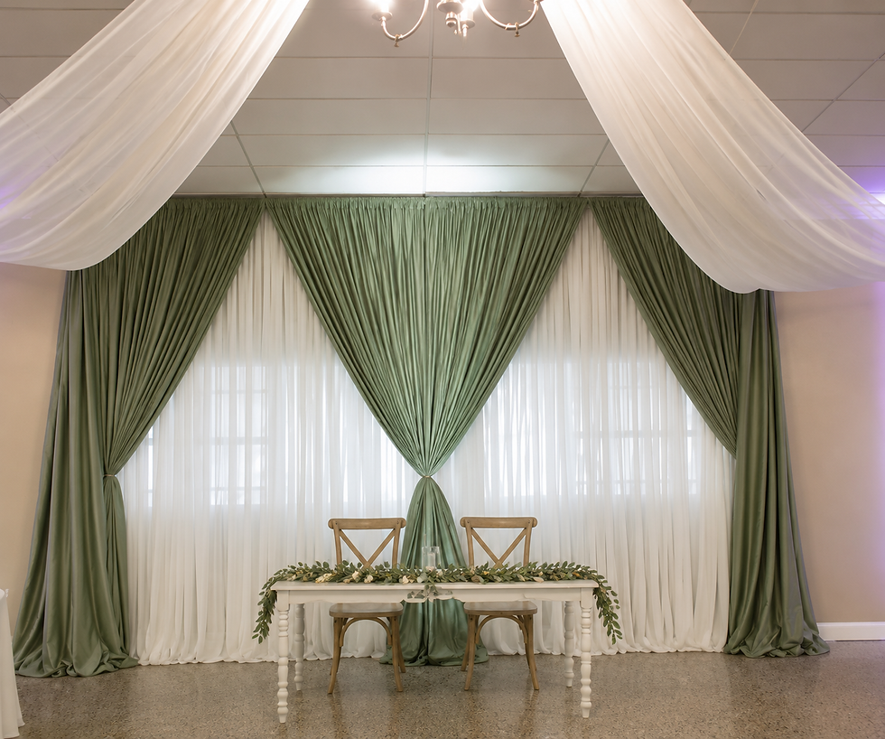 Thumbnail: Ceiling Drapes & Styling