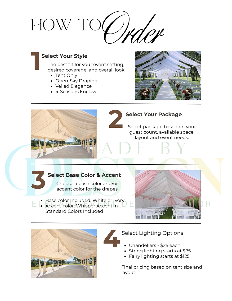 Thumbnail: 20x50x12  Tent & Package Options
