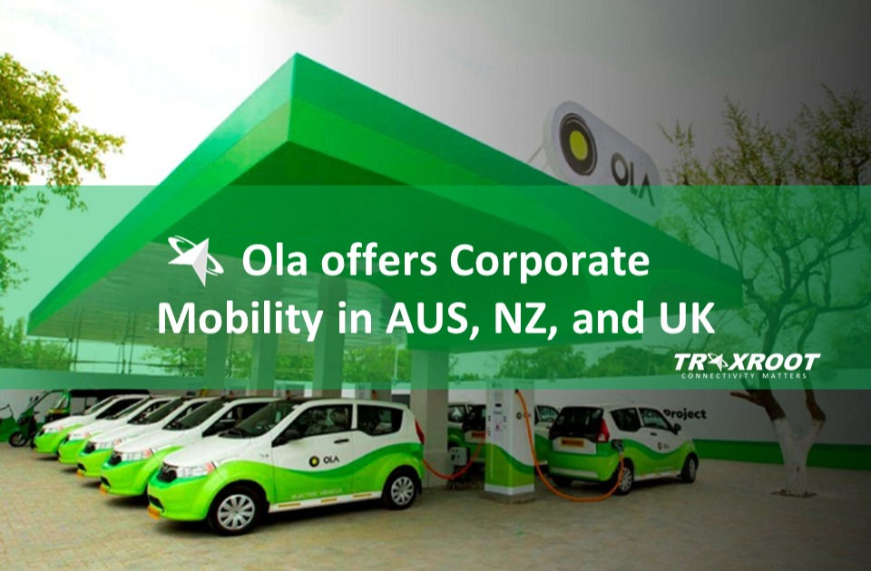 Ola offers Corporate Mobility in AUS, NZ, and UK