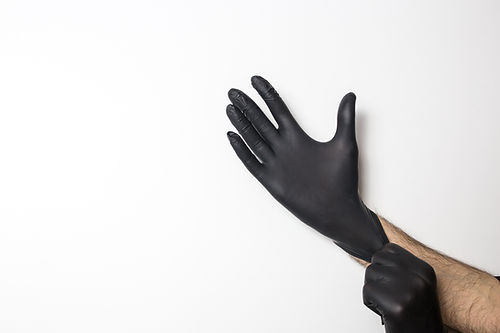 Nitrile Gloves - Black