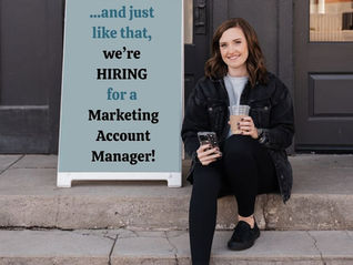 Hiring: Account Manager for a Marketing/Coaching Company