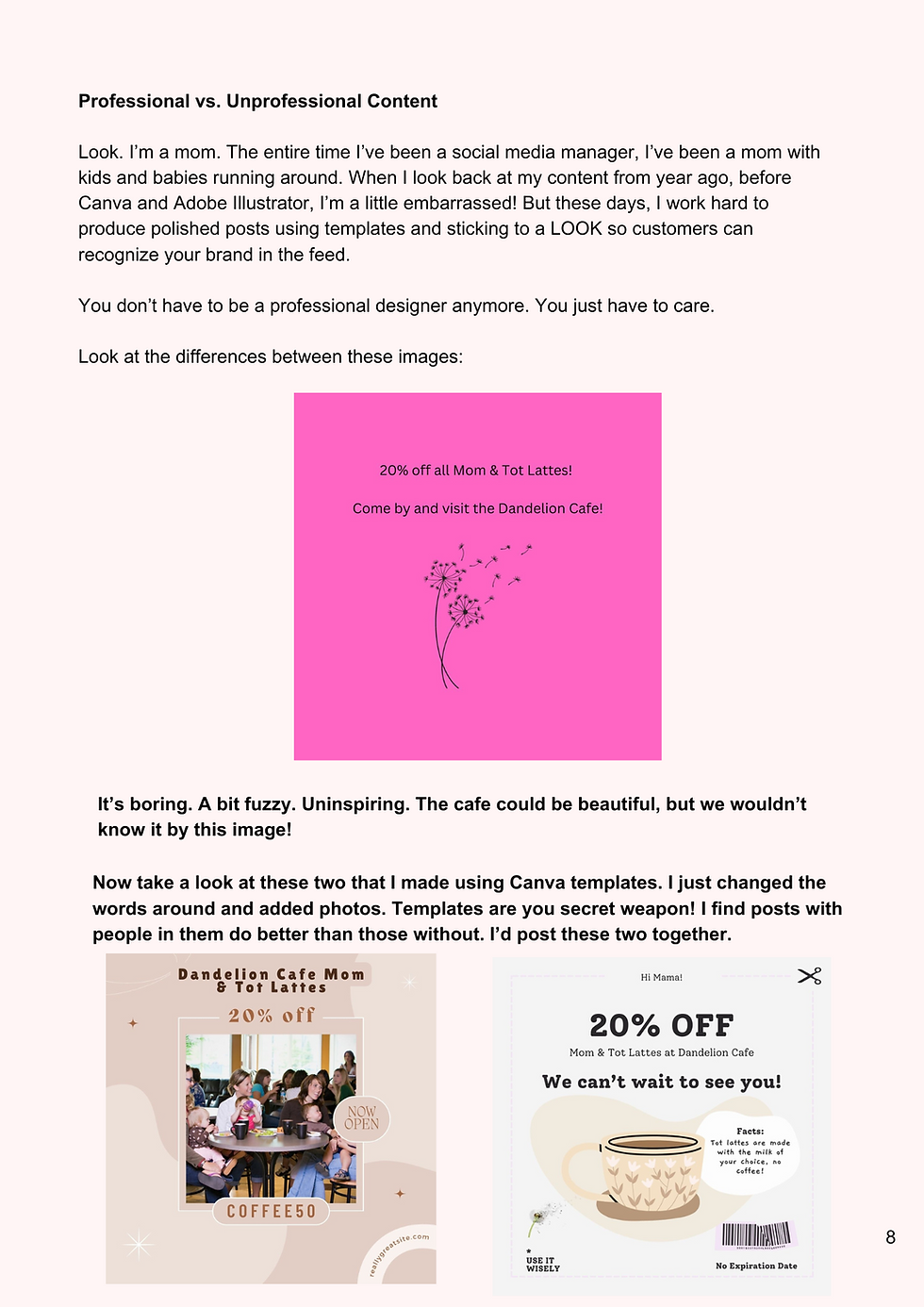 Thumbnail: The Mom Social Media Manager Guide