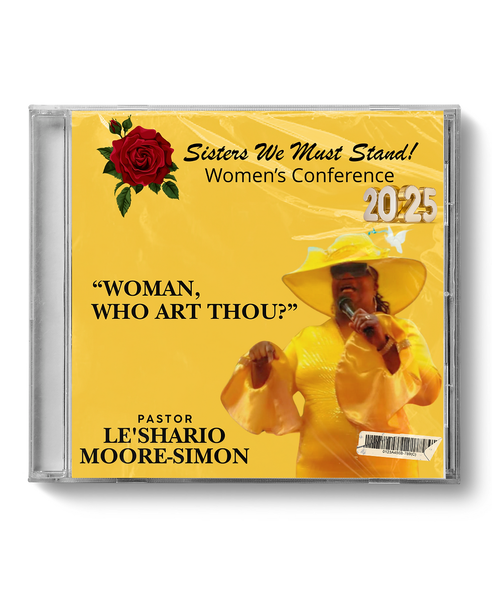 Pastor Le'Shario Moore-Simon "Woman, Who Art Thou!" CD