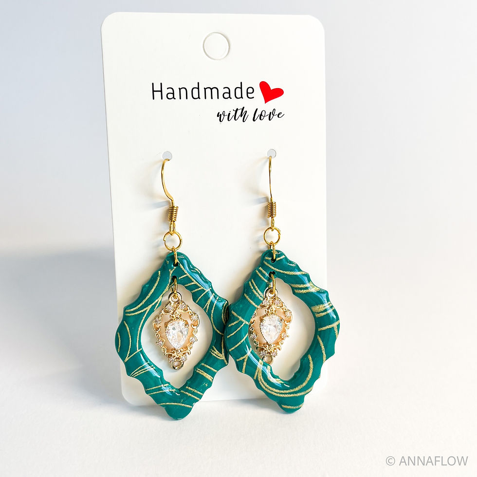 Miniature : Boucles d'oreilles Shérazade Étoilée