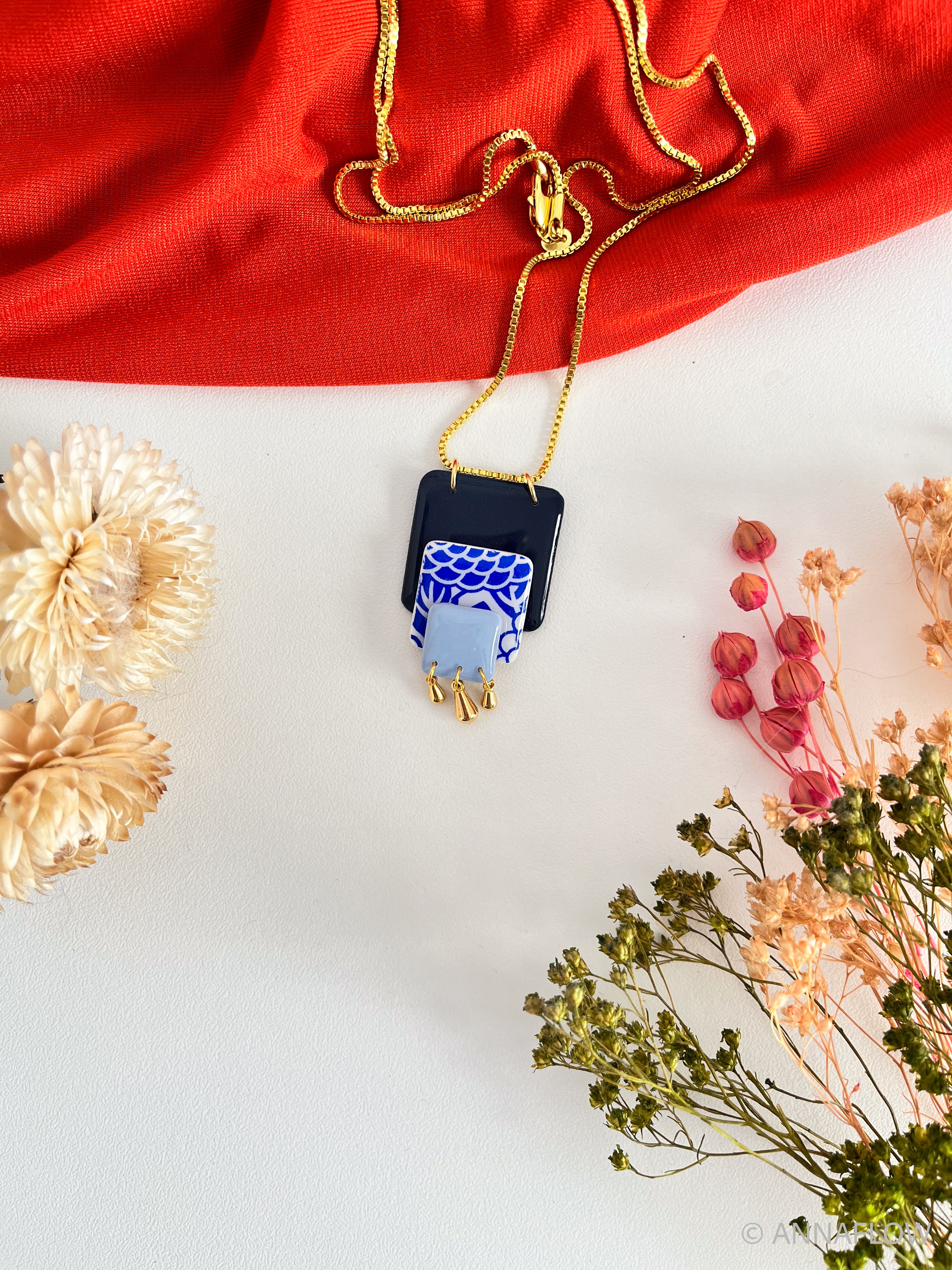 Lumina Blue Necklace