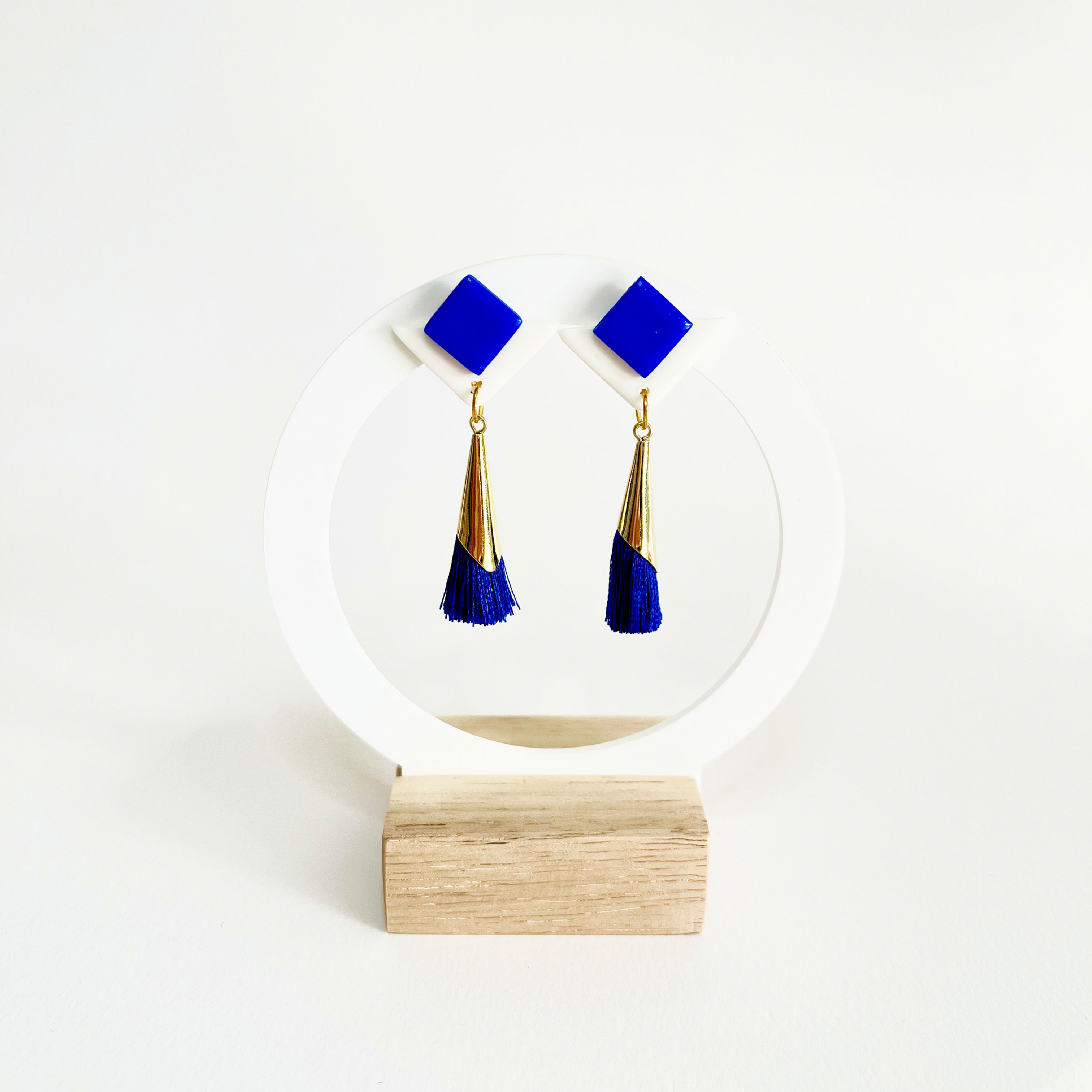 Boucles d'oreilles Shanghai triangle