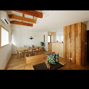 リノベ事例、寝室をリビングに。