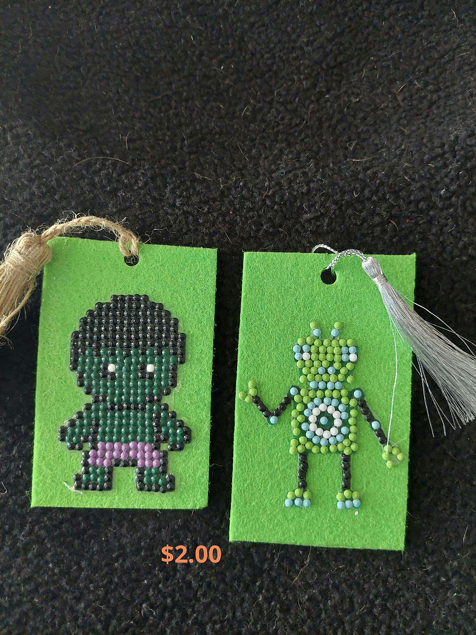Thumbnail: Bookmarks (felt)