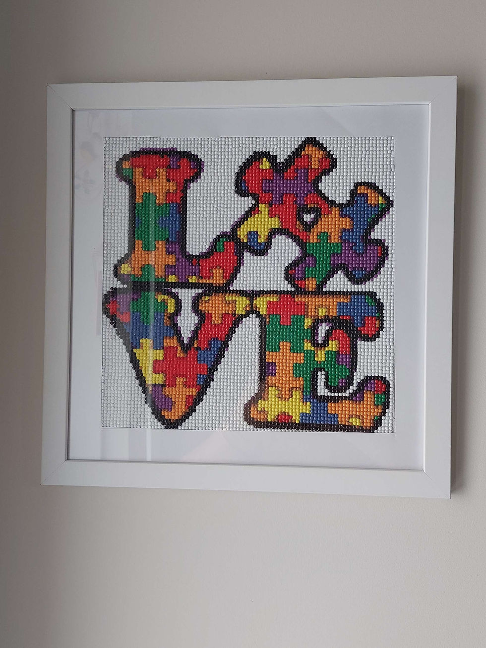Thumbnail: Framed Diamond Dotz Picture 