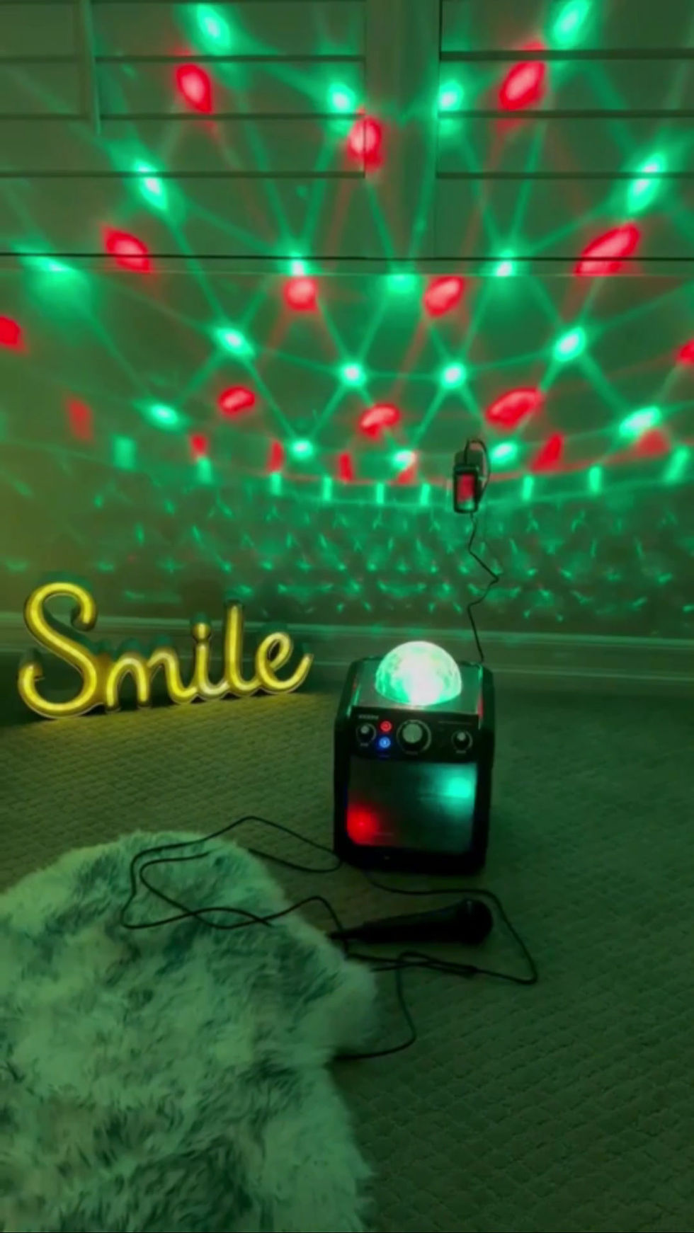 Thumbnail: Party Cube Bluetooth Speaker with Light Effects and Microphone