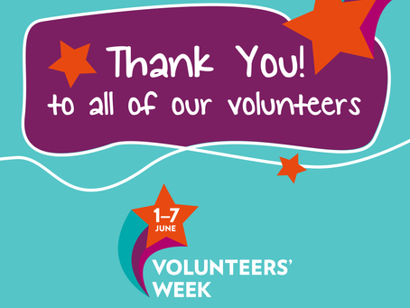 Celebrating Volunteers' Week 2020