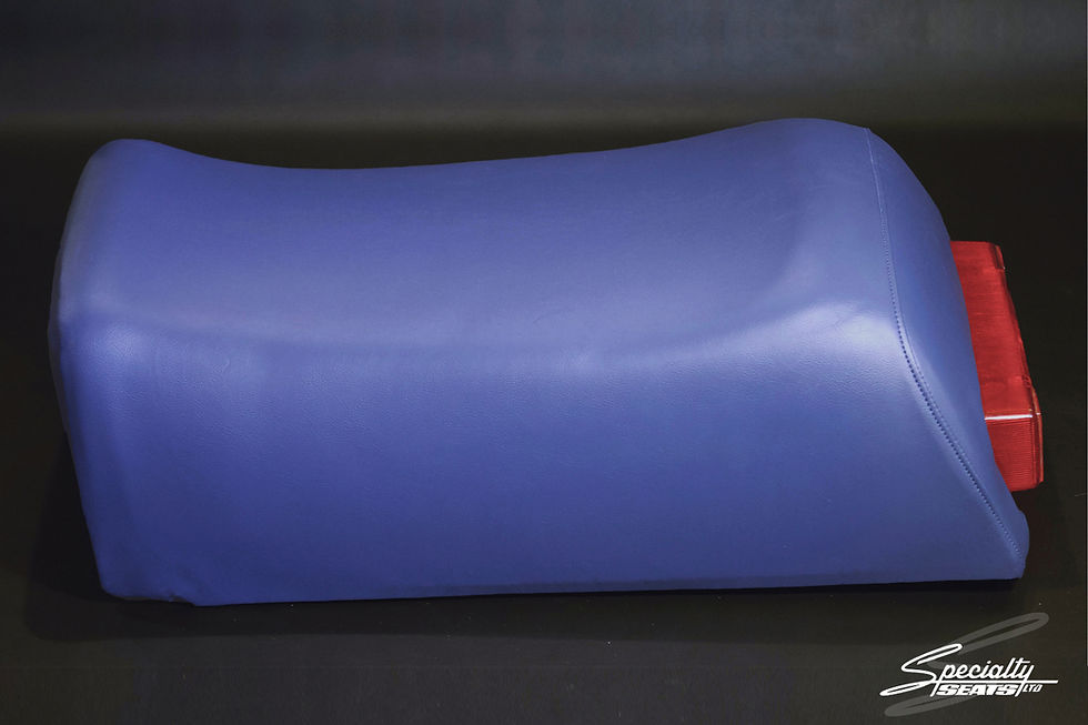 Thumbnail: Vinyl seat cover replacement for 1978 1979 1980 1981 1982 1983 Yamaha Enticer and Excel III (3)