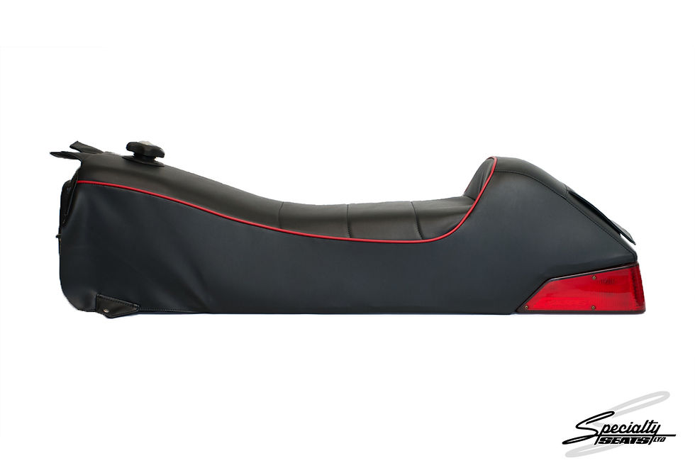 Polaris Magnum 325 Seat Cover 1995-2002 - Black Marine Vinyl Staple-On Cover