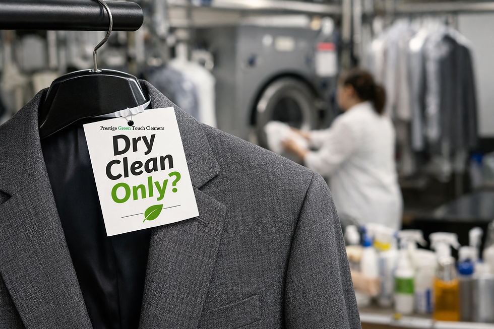 Is Dry Cleaning Really Necessary?
