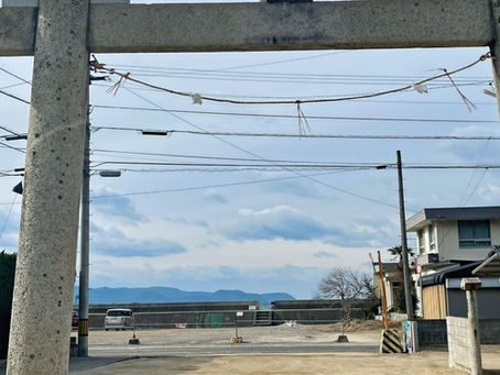 鳥居(鵜羽神社)