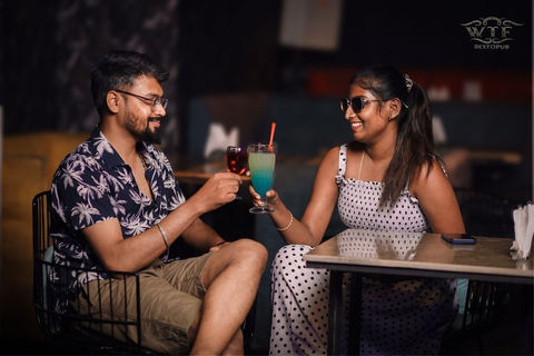 Couple enjoying at WTF 