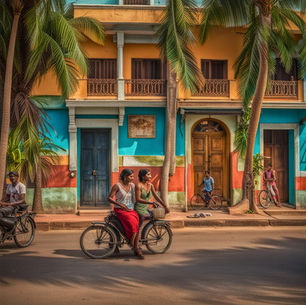 Explore the Nostalgic Charm of Pondicherry with Our AI-Generated Vintage Collection of AI Art!