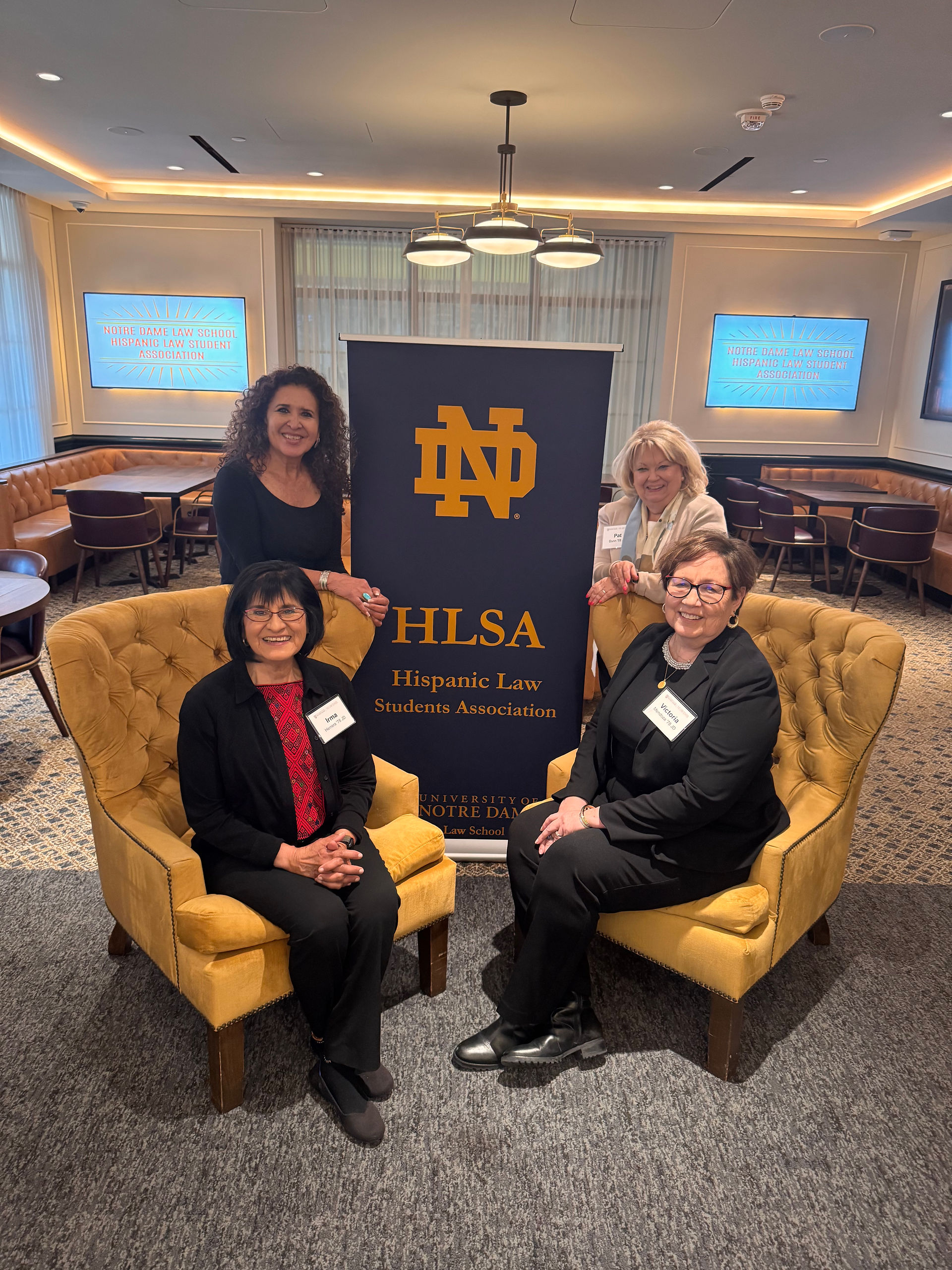 Irma with Hon. Martha Vazquez, Vicky Mendoza and Patricia Dunn