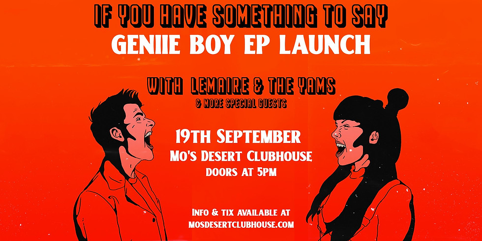 GENIIE BOY EP Launch