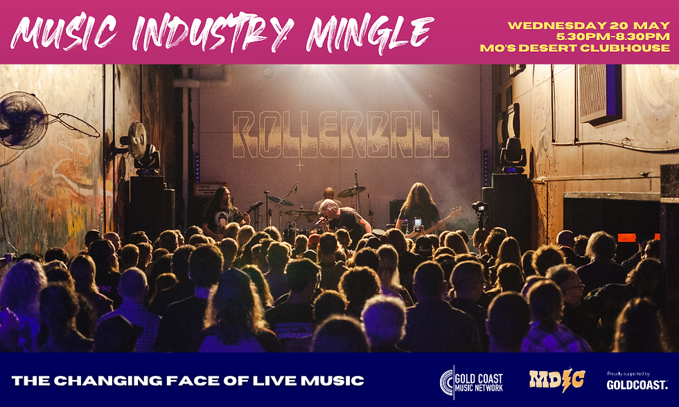 SOLD OUT - Music Industry Mingle: The Changing Face of Live Music