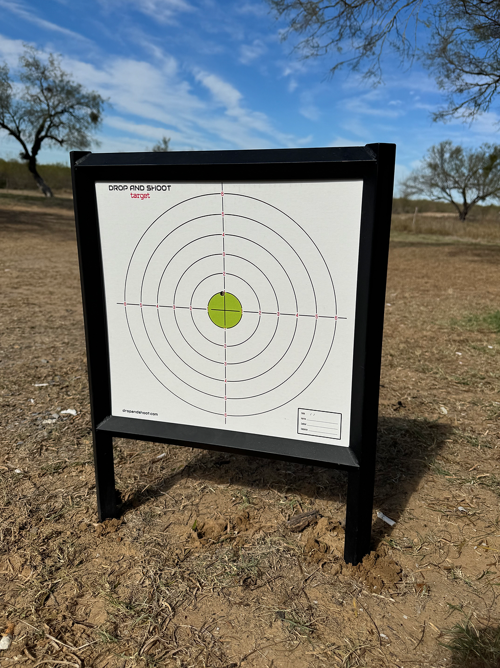 2ft powder coated target frame
