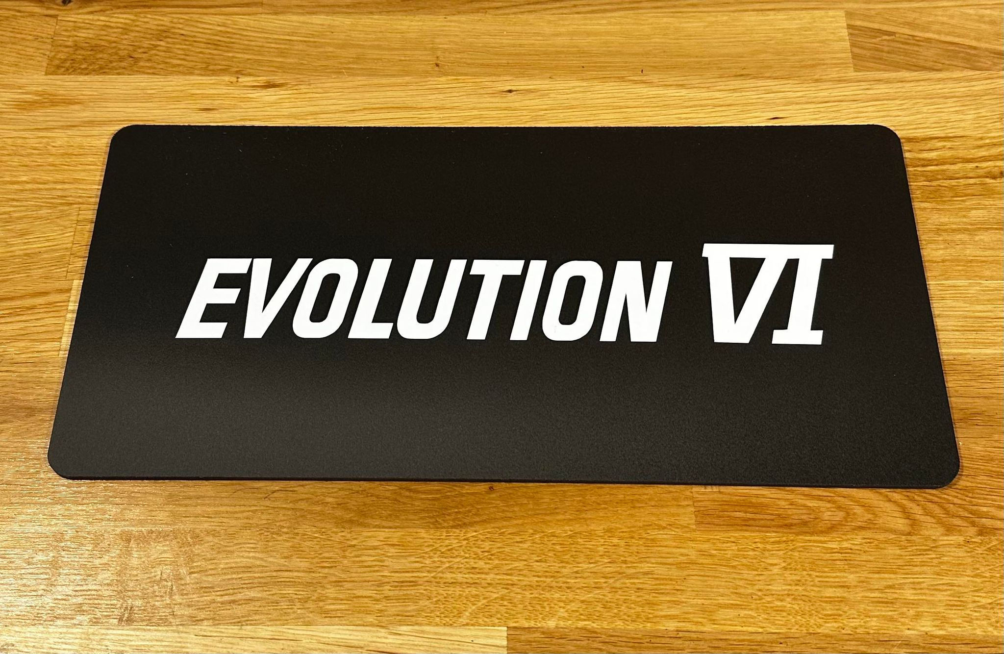 Lancer Evolution VI Show Plate