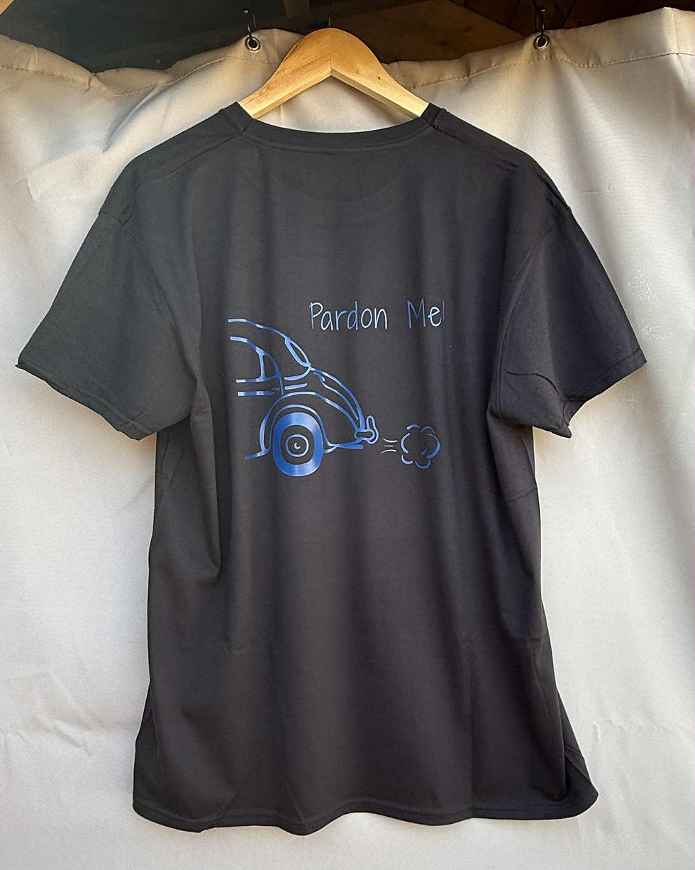 Thumbnail: Morris Pardon Me Front/Rear Logo T-Shirt.