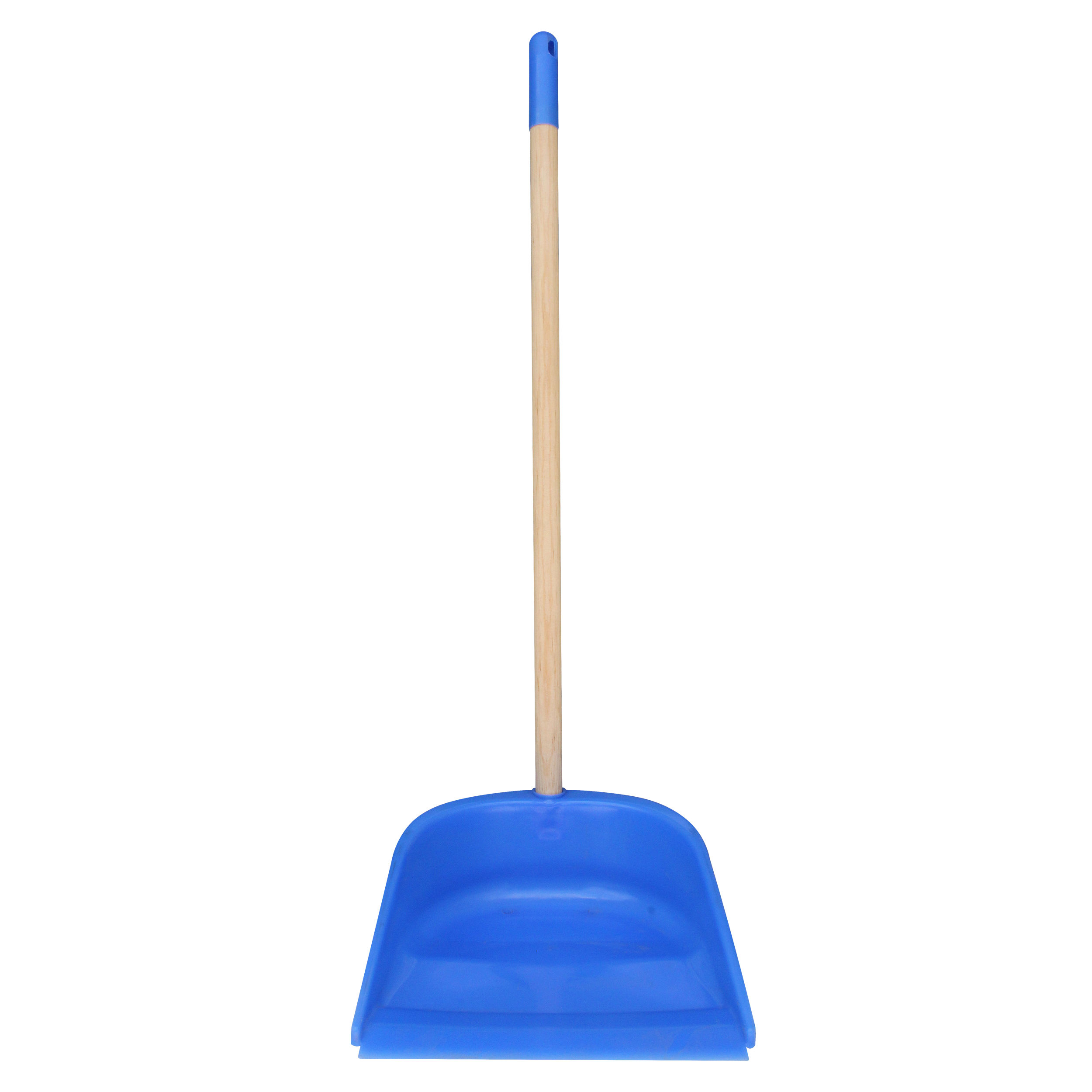 RBM: RECOGEDOR PLASTIMOOP DE PLASTICO EN 4 COLORES CON BASTON DE MADERA