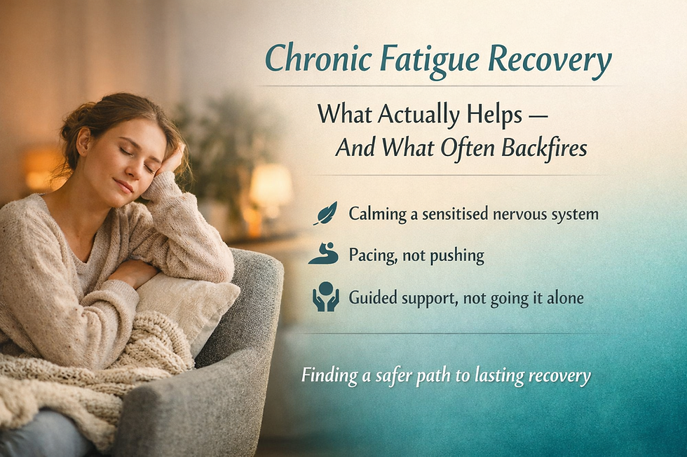 Chronic Fatigue Recovery Programme and Coaching: What Actually Helps — and What Often Backfires