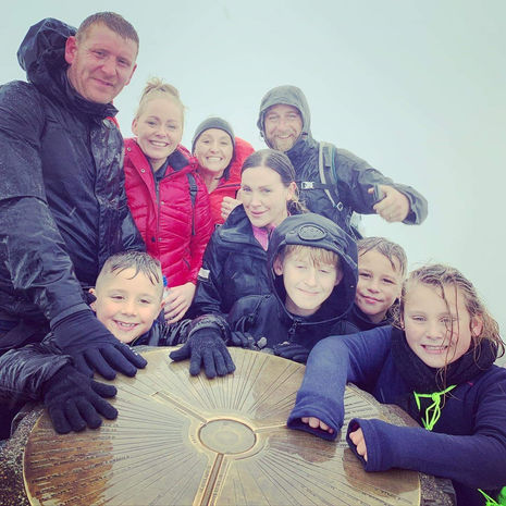 Zowie's climb for her mum