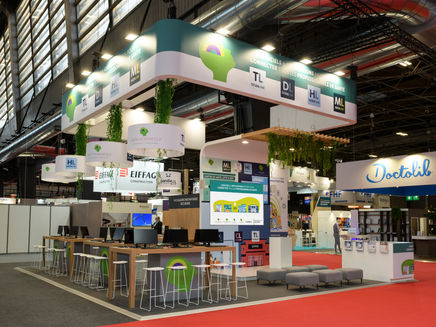 Arc et Typ a réalisé le stand Malta sur le salon Santexpo HIT