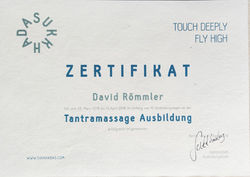 Sukkhadas - Tantramassage Zertifikat