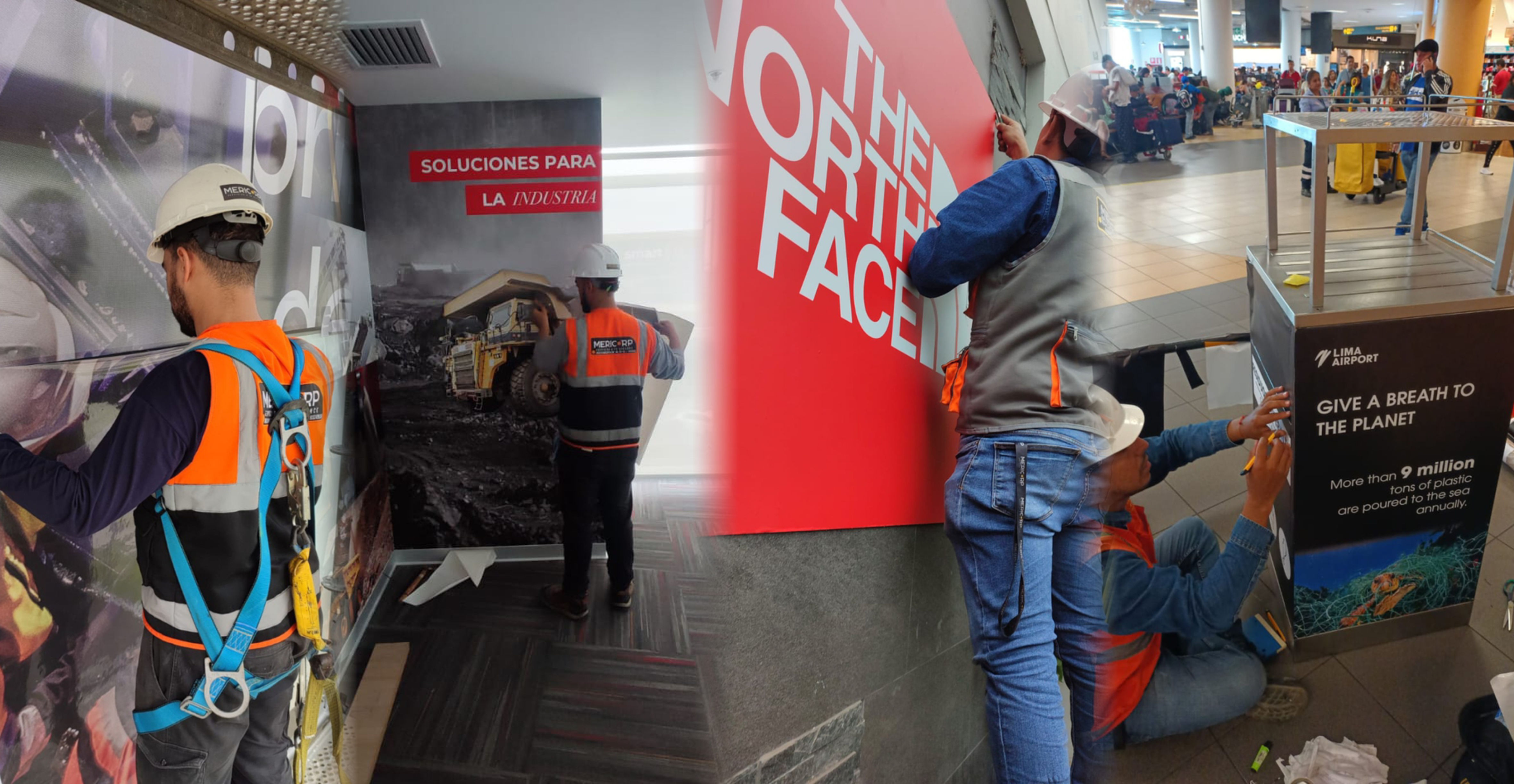 AMBIENTACION DE ESPACIOS Y STANDS