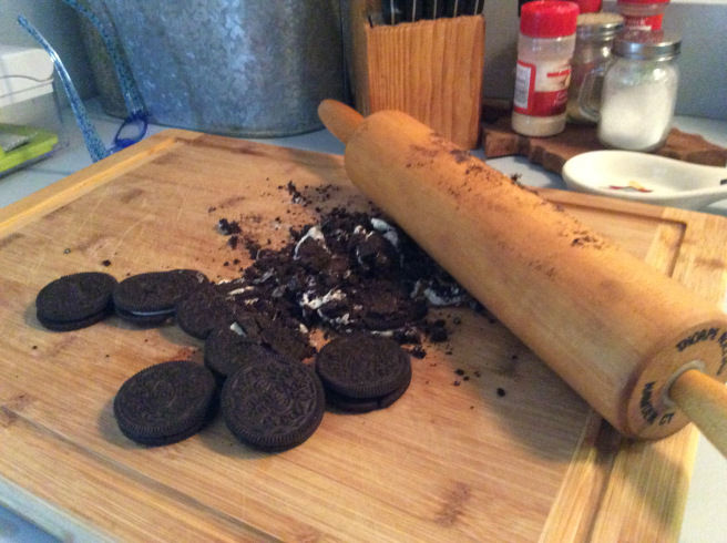 Get rid of that housewife aggression and crush some Oreos today! Haha