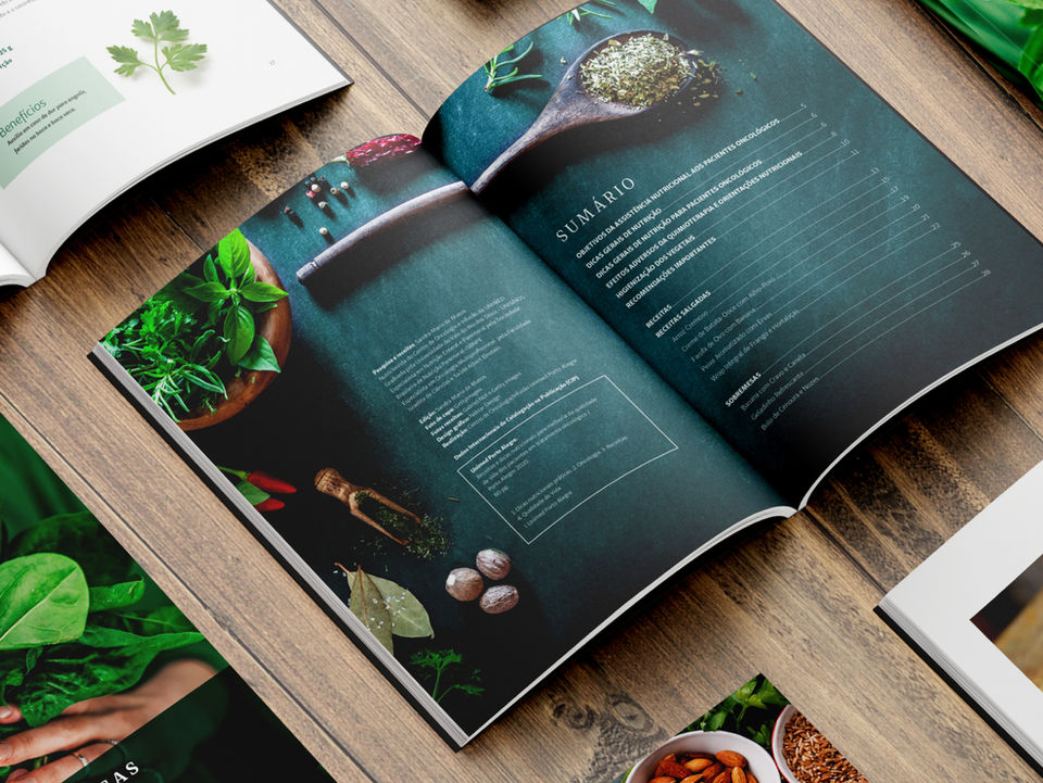 Livro de Receitas e Dicas Nutricionais Unimed