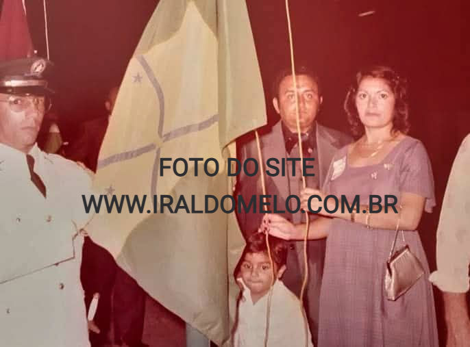 A primeira bandeira oficial do município de Tianguá