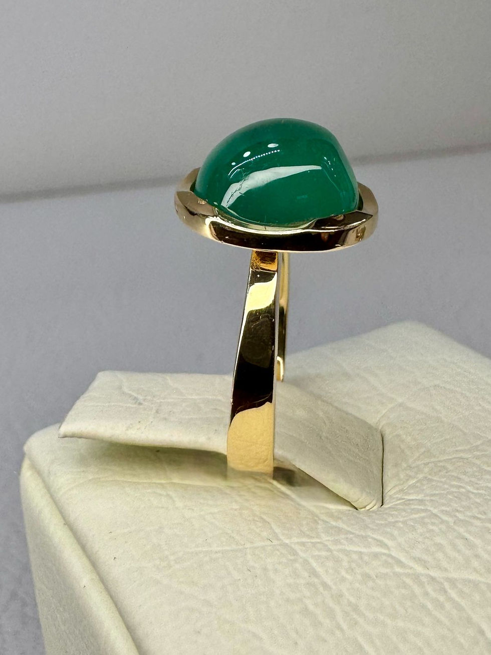 Thumbnail: ANILLO OJO DE GATO ORO ROSA