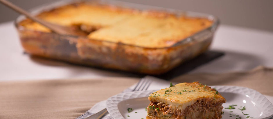 authentic Greek moussaka