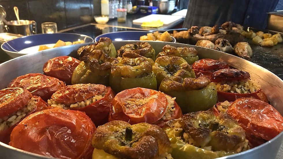 authentic dinner with locals in Athens
