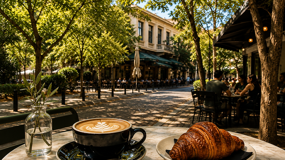 Pangrati cafés