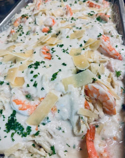 Shrimp Fettuccine Alfredo