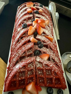 Red Velvet Waffles