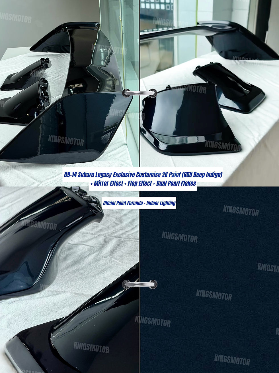 Thumbnail: 2009–2014 Subaru Liberty / Legacy (5th Gen) Rally Style Rear Wing Spoiler