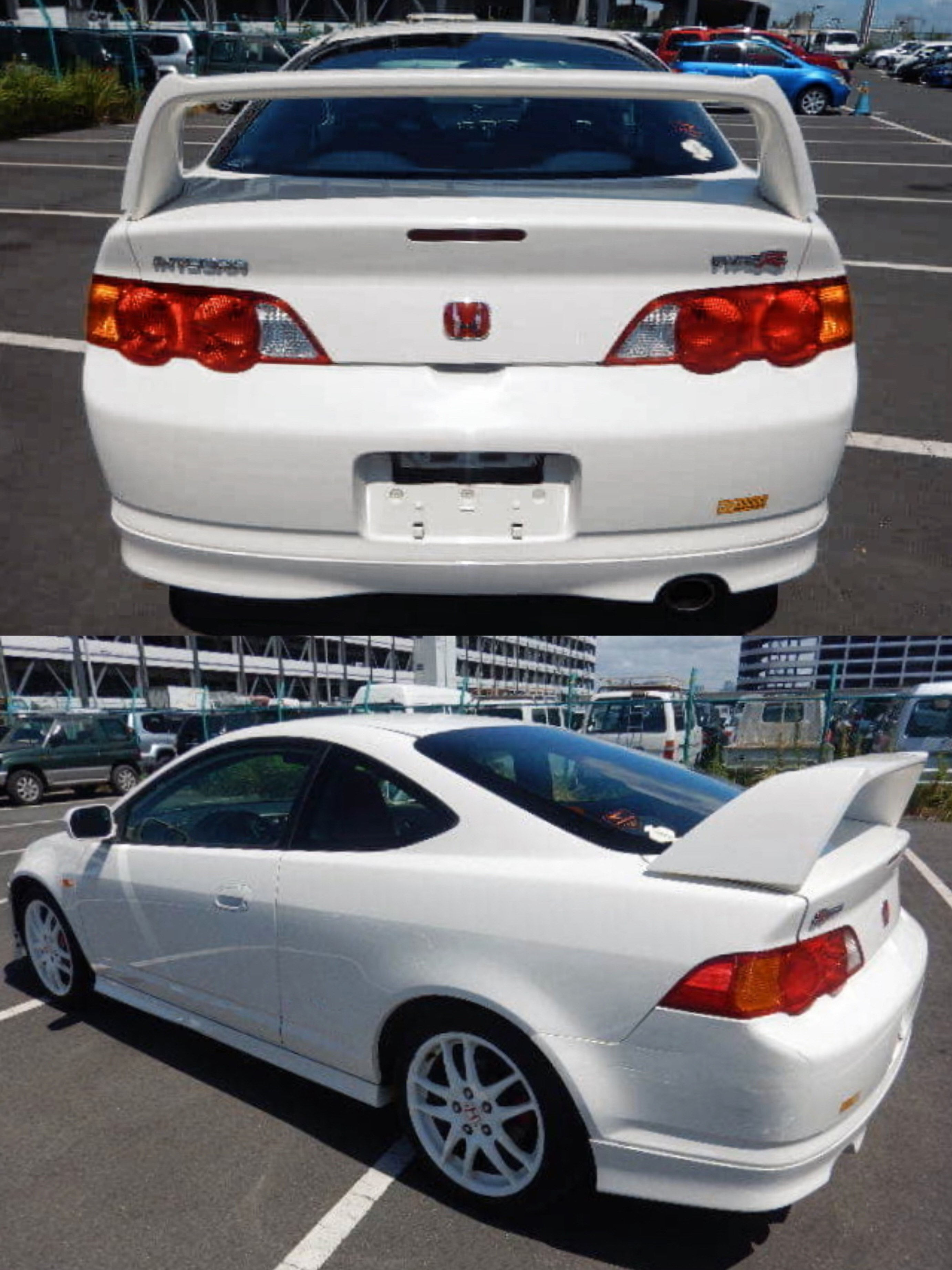 Premium 2002–2006 Honda Integra DC5 / Acura Factory Rear Wing Spoiler in White