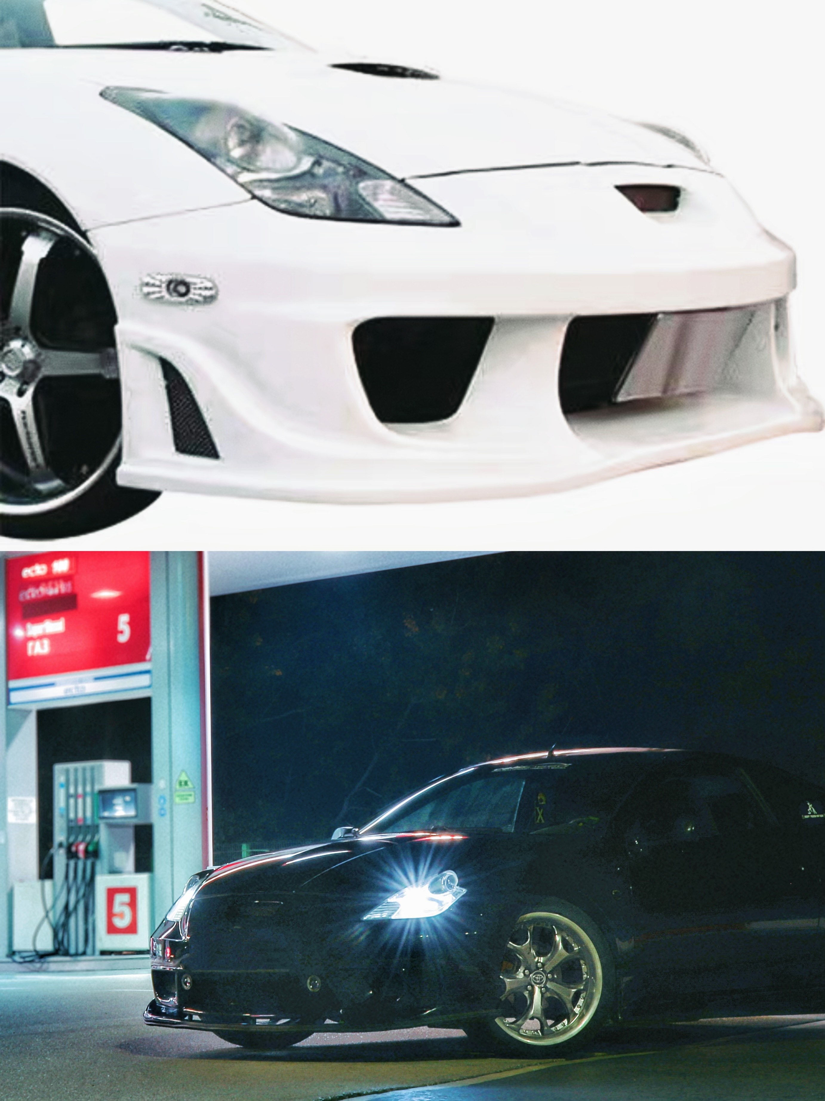 Toyota Celica TRD Handmade New Front Bumper 2000 - 2005 / Toyota Celica WEBER Sp