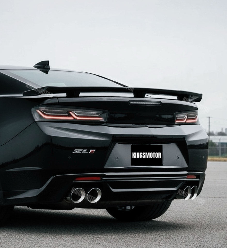 Premium 2016-2020 Chevrolet Camaro (Sixth Generation) Factory Style Rear Wing Spoiler in Glossy Black – Global Shipping