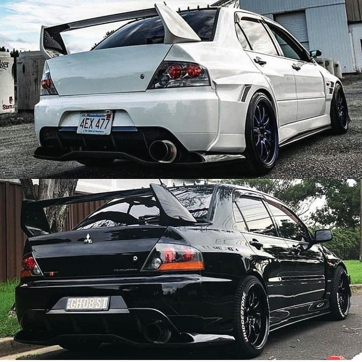 Factory Mitsubishi 2006 - 2010 Lancer/EVO Big Rear Wing Spoiler