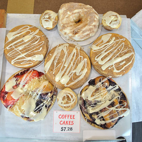 coffee cakes