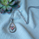 Thumbnail: Teardrop Heart Necklace 